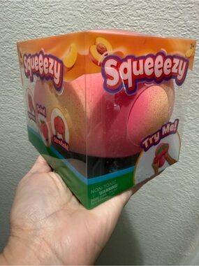 Must have of the season! Squeezy Peach Squishy. New